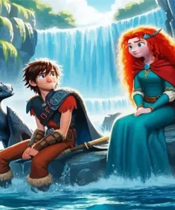 Brave Merida Boyfriend 5D Diamond Painting