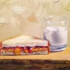 Bread And Milk Art 5D Diamond Painting