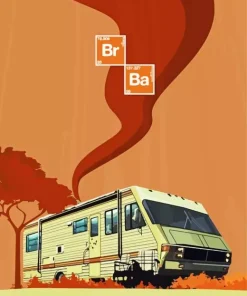Breaking Bad Rv Art 5D Diamond Painting