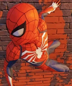 Brick Wall Spider Man 5D Diamond Painting