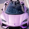 Bright Purple Car 5D Diamond Painting