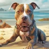 Brindle Pitbull 5D Diamond Painting