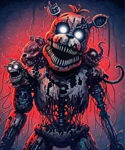 Broken Freddy 5D Diamond Painting