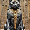 Cool Egyptian Black Cat 5D Diamond Painting