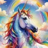Cool Fairy Unicorn Art 5D Diamond Painting