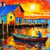 Cool Fisherman Art 5D Diamond Painting