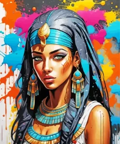 Egyptian Girl 5D Diamond Painting