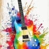 Electric Guitar 5D Diamond Painting