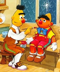 Elmo Pinocchio 5D Diamond Painting