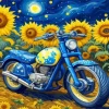 Field Of Sunflowers Van Gogh Art 5D Diamond Painting