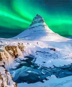 Iceland Kirkjufell Mountain 5D Diamond Painting