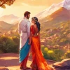 Indian Couple 5D Diamond Painting