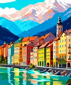 Innsbruck Poster 5D Diamond Painting