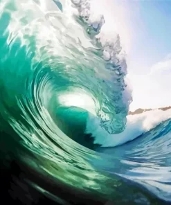 Inside A Wave 5D Diamond Painting
