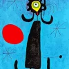 Joan Miro Woman In Front Of The Sun 5D Diamond Painting