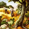 July Hay By Thomas Hart Benton 5D Diamond Painting