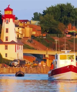 Kincardine Lighthouse Canada 5D Diamond Painting