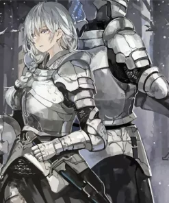 Knight Armor Anime 5D Diamond Painting