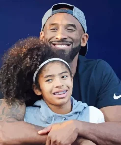 Kobe And Gigi 5D Diamond Painting