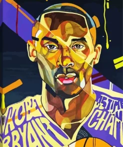 Kobe Jersey Pop Art 5D Diamond Painting