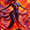 Lava Lady 5D Diamond Painting