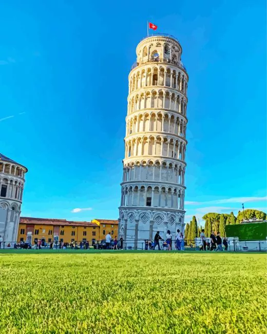 leaning tower of pisa Diamond Dotz Leaning Tower Of Pisa 5D Diamond Painting
