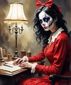 Mime Lady 5D Diamond Painting