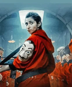 Nairobi La Casa De Papel 5D Diamond Painting