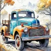 Old Truck Art 5D Diamond Painting