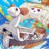 One Piece Ship 5D Diamond Painting