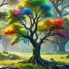 Rainbow Tree 5D Diamond Painting