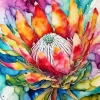 Red Protea 5D Diamond Painting