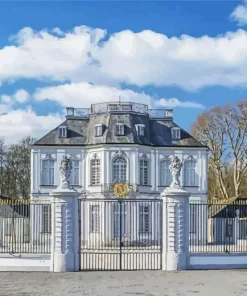 Bruhl Falkenlust Castle 5D Diamond Painting