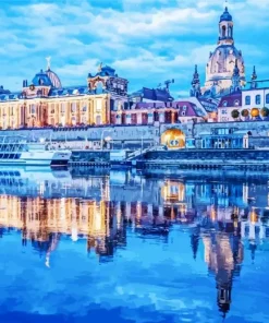 Germany Bruhl Terrace 5D Diamond Painting