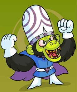 Mojo Jojo 5D Diamond Painting