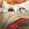 The Bed By Toulouse Lautrec 5D Diamond Painting