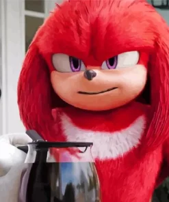 The Red Sonic 5D Diamond Painting