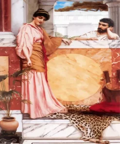 Waiting For An Answer By John William Godward 5D Diamond Painting