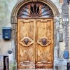 Wooden Brown Door 5D Diamond Painting