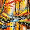 Aesthetic Forest Fall 5D Diamond Painting