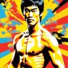 Bruce Lee Pop Art 5D Diamond Painting