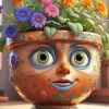Flowerpot Art 5D Diamond Painting