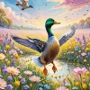 Flying Duck Art 5D Diamond Painting