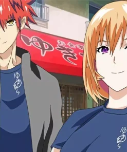 Food Wars Erina And Soma 5D Diamond Painting