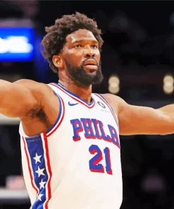 Joel Embiid 5D Diamond Painting