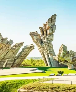 Kaunas 9th Fort Museum 5D Diamond Painting