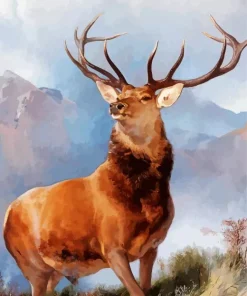 Landseer The Monarch Of The Glen 5D Diamond Painting