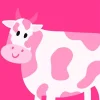 Pink Cow 5D Diamond Painting