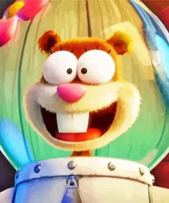 Sandy Cheeks 5D Diamond Painting