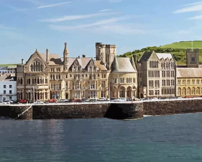 Aberystwyth City Diamond Dotz Aberystwyth City 5D Diamond Painting